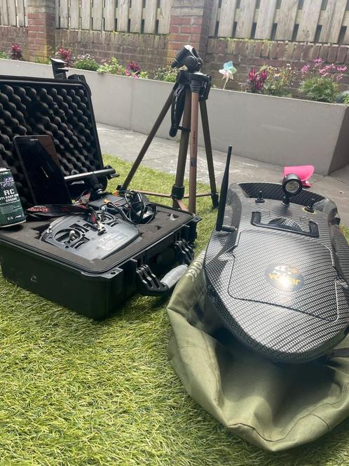 Nanotec pro voerboot met Vexilar, Watersport en Boten, Hengelsport | Karpervissen, Zo goed als nieuw, Overige typen, Ophalen