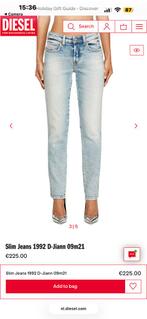 Nieuwe Diesel Jeans - Straight Leg, Slim Fit, Kleding | Dames, Spijkerbroeken en Jeans, Ophalen, Blauw, Nieuw, Diesel