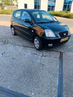 Kia Picanto 1.0 2006 Zwart, Auto's, Voorwielaandrijving, 836 kg, 4 cilinders, 400 kg