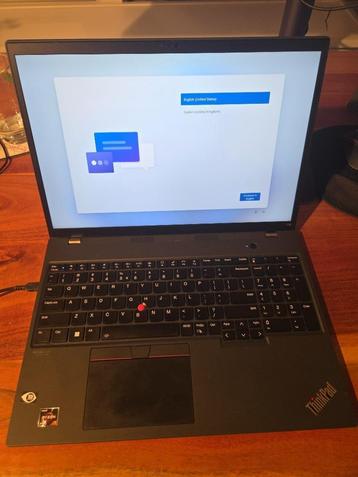Lenovo T16 met nog garantie - Ryzen 7 6850U, 16GB, 512GB beschikbaar voor biedingen