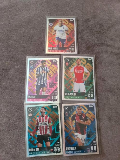 Topps Match Attax 24/25 Limited Edition, Hobby en Vrije tijd, Stickers en Plaatjes, Zo goed als nieuw, Ophalen of Verzenden