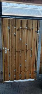 Tuindeur schutting, Tuin en Terras, Tuinpoorten, Ophalen, Minder dan 100 cm, Zo goed als nieuw, Draaipoort