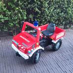 Als nieuw Rolly Toys brandweer met versnelling&zwaailicht, Ophalen, Nieuw, Trapvoertuig