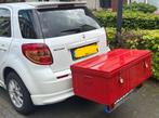 Rode skibox / trekhaakkoffer / bagagebox kantelbaar z.g.a.n., Auto diversen, Ophalen, Zo goed als nieuw