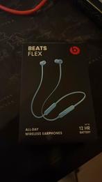 Beats Flex (Blauw), Op oor (supra aural), Beats, Bluetooth, Ophalen of Verzenden