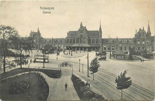 (388-421-021) Nijmegen Station, Verzamelen, Ansichtkaarten | Nederland, Gelderland, Verzenden