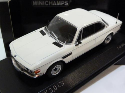 Minichamps BMW 3.0 CS 1968 Wit 1:43 410029025, Hobby en Vrije tijd, Modelauto's | 1:43, Nieuw, Auto, MiniChamps, Ophalen of Verzenden