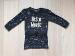 Bakkaboe jurk jurkje zwart mt 80 zgan, Kinderen en Baby's, Babykleding | Maat 80, Jurkje of Rokje, Meisje, Ophalen of Verzenden