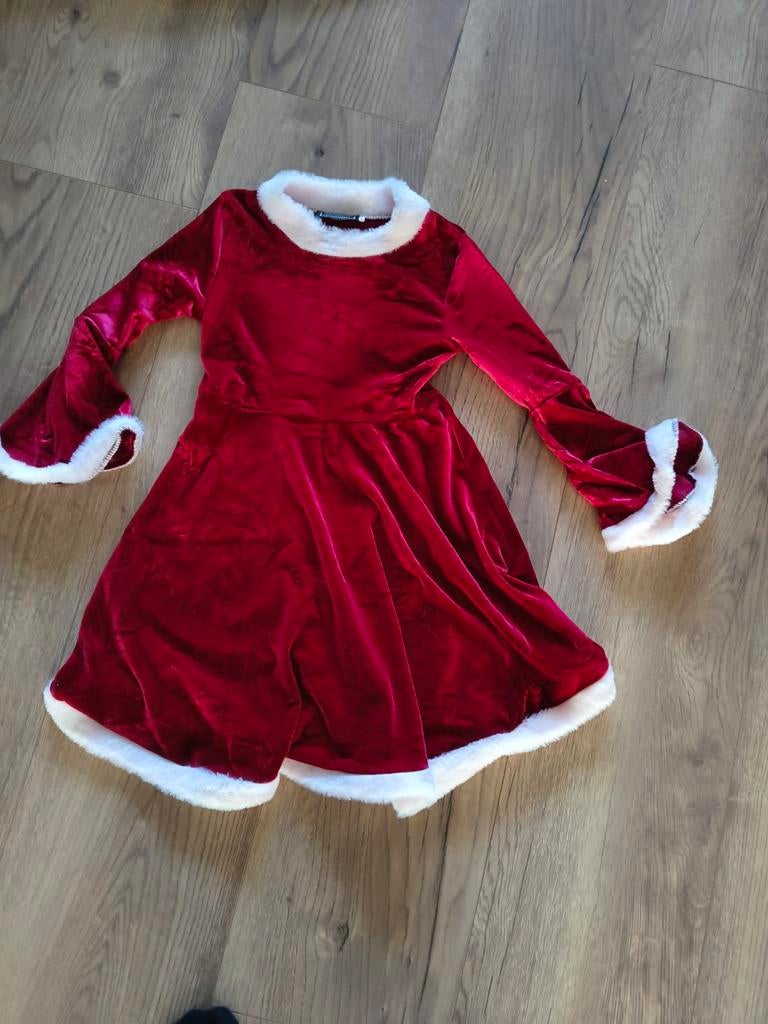 Kerst jurkje, 8 jaar, Ophalen of Verzenden, Zo goed als nieuw, 134 t/m 140, Meisje