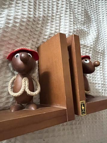 Vintage teak boekensteunen - Hans Bolling stijl- ciola italy beschikbaar voor biedingen