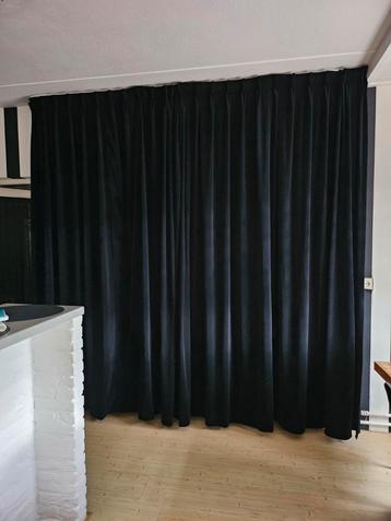 Luxe Velours Gordijnen 260x150cm SET  beschikbaar voor biedingen