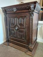 Antieke eendeurskast met lade, Antiek en Kunst, Antiek | Meubels | Kasten, Ophalen