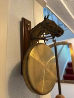 Antieke Gong met Paardenhoofd, Ophalen of Verzenden, Brons