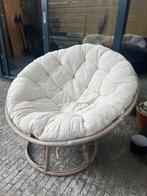Tuinset lounge mamasan en papasan, Huis en Inrichting, Fauteuils, Ophalen, Gebruikt, 100 tot 125 cm, Riet of Rotan