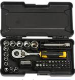 Stanley Dopsleutelset compact 1/4" – 37 delig, Ophalen of Verzenden