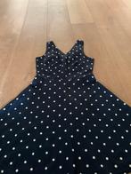 Jurk polkadot stippen M blauw wit, Kleding | Dames, Jurken, Blauw, Maat 38/40 (M), Ophalen of Verzenden, Zo goed als nieuw