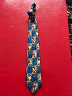 Looney Tunes stropdas - Tazmaniaanse duivel, Kleding | Heren, Stropdassen, Ophalen of Verzenden, Zo goed als nieuw, Blauw, Met patroon