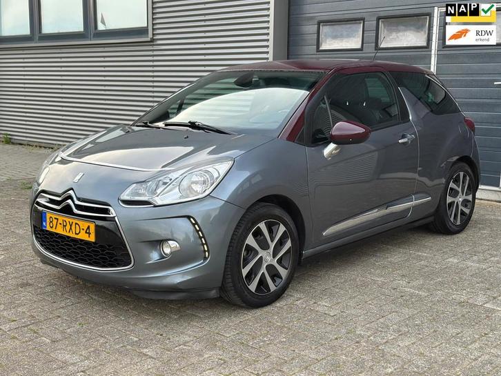 Citroen DS3 1.6 e-HDi So Chic RIJDT GOED! - APK., Auto's, Citroën, Bedrijf, Te koop, DS3, ABS, Airbags, Airconditioning, Boordcomputer