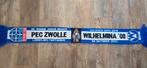 Sjaal PEC Zwolle - Wilhelmina 08, Ophalen of Verzenden, Zo goed als nieuw, Overige binnenlandse clubs, Vaantje of Sjaal