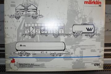 MARKLIN  HO  4794 set Regional-wagen-set-NORD van de DB beschikbaar voor biedingen