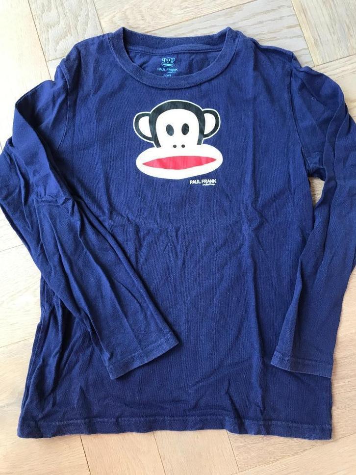 leuke longsleeve van Paul Frank maat m = 134/140, Kinderen en Baby's, Kinderkleding | Maat 134, Gebruikt, Jongen, Shirt of Longsleeve