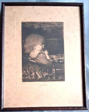 C.L.Dake  studie Jacob Maris, Antiek en Kunst, Kunst | Etsen en Gravures, Ophalen of Verzenden