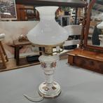 Wit Italiaanse porseleinen lamp met dansende figuren., Antiek en Kunst, Ophalen of Verzenden