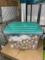 Kerstballen + slinger en lichtjes, Diversen, Kerst, Ophalen, Nieuw