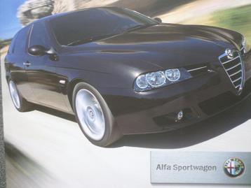 Alfa Romeo 156 Sportwagon Brochure beschikbaar voor biedingen