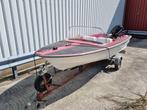 Speedboot + 15 pk mercuri buitenboordmotor - met trailer - S, Watersport en Boten, Gebruikt, Overige brandstoffen