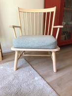 PERSBOL Fauteuil, berken/Tibbleby beige/grijs, Huis en Inrichting, Fauteuils, Ophalen, Zo goed als nieuw, 75 tot 100 cm, 50 tot 75 cm