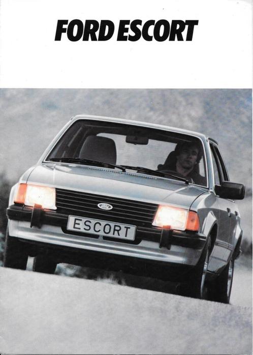 FORD ESCORT 1981, Boeken, Auto's | Folders en Tijdschriften, Zo goed als nieuw, Ford, Ophalen of Verzenden