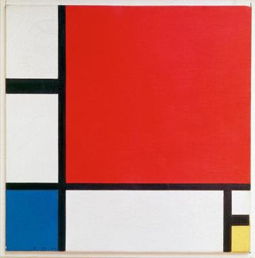Prachtige reproducties van Mondriaan op canvas beschikbaar voor biedingen