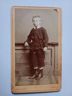 CDV Haarlem Kind Jongen met Hoepel, Gebruikt, Foto, Ophalen of Verzenden, Voor 1940