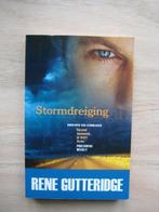 Serie van 3 boeken: Stormdreiging van Rene Gutteridge, Gelezen, Rene Gutteridge, Ophalen of Verzenden