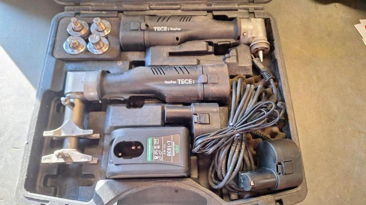 TeCe TC RAZFAZ Accu Optromptang en accu Schuiftang, Auto diversen, Autogereedschap, Zo goed als nieuw, Ophalen of Verzenden