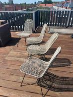 4x Outdoor Rattan Chairs, Ophalen, Gebruikt