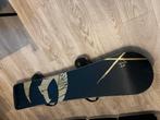 Snowboard met Burton nitro bindingen 160cm lang zwart, Ophalen of Verzenden, Gebruikt, Board