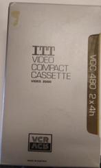 2 ITT V2000 videobanden 2x480 minuten zijn nieuw, Ophalen of Verzenden, Nieuw, Videoband