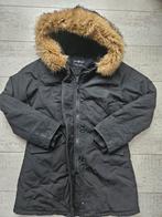 Miss Sissy Winterjas Parka maat S, Zwart, Miss Sissy, Ophalen of Verzenden, Zo goed als nieuw