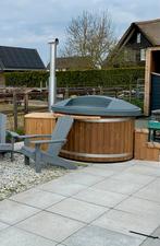 Houtgestookte Hottub - Heerlijk Ontspannen!, Ophalen, Gebruikt, Afdekzeil, Vast