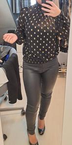 Zwart met goudkleurige top., Kleding | Dames, Tops, Zwart, Nieuw, Ophalen of Verzenden, Lange mouw