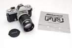 Nikkormat FT3 body F-vatting 35mm film SLR + 135mm f2.8 lens, Verzenden, 1960 tot 1980, Fototoestel