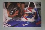 Echte foto poster Jos Verstappen Simtek Ford F1 Mtv uit 1995, Ophalen of Verzenden, Zo goed als nieuw, Formule 1