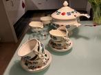 Boerenbont Servies Kop en Schotels + Waxinelichthouder, Huis en Inrichting, Keuken | Servies, Gebruikt, Ophalen of Verzenden, Kop(pen) en/of Schotel(s)