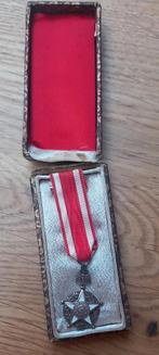 Pb x medaille Indie KNIL, Verzamelen, Militaria | Algemeen, Ophalen, Landmacht, Nederland, Lintje, Medaille of Wings