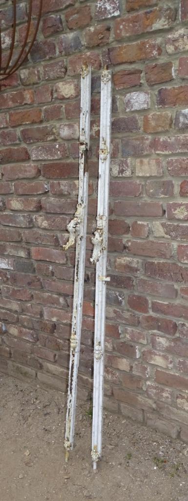 2 maal espagnolet antieke raamsluiting, Antiek en Kunst, Curiosa en Brocante, Ophalen
