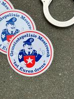 Maastricht GEMEENTEPOLITIE Police 👮‍♂️ Polizei MESTREECH, Verzamelen, Stickers, Ophalen, Zo goed als nieuw