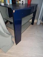 tv meubel, Huis en Inrichting, Tafels | Sidetables, Ophalen, Gebruikt, Glas, 25 tot 50 cm