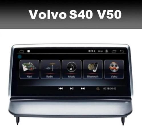Volvo V50 S40 android 10 navigatie dab+ carplay 8,8inch, Auto diversen, Autoradio's, Nieuw, Ophalen of Verzenden
